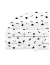 Juego de Sábanas de 3 piezas para Cama Cuna Ojitos